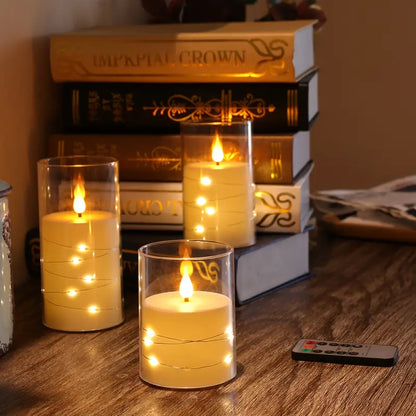 Gemütliche und luxuriöse LED-Kerzen