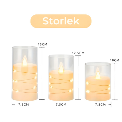 Gemütliche und luxuriöse LED-Kerzen