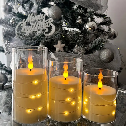 Gemütliche und luxuriöse LED-Kerzen