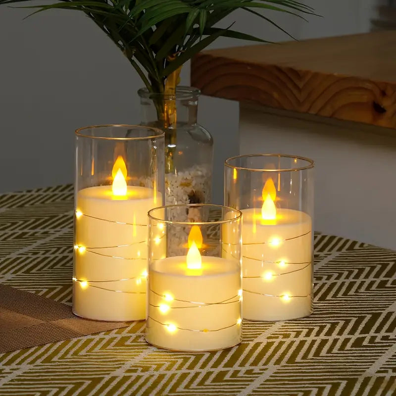 Gemütliche und luxuriöse LED-Kerzen