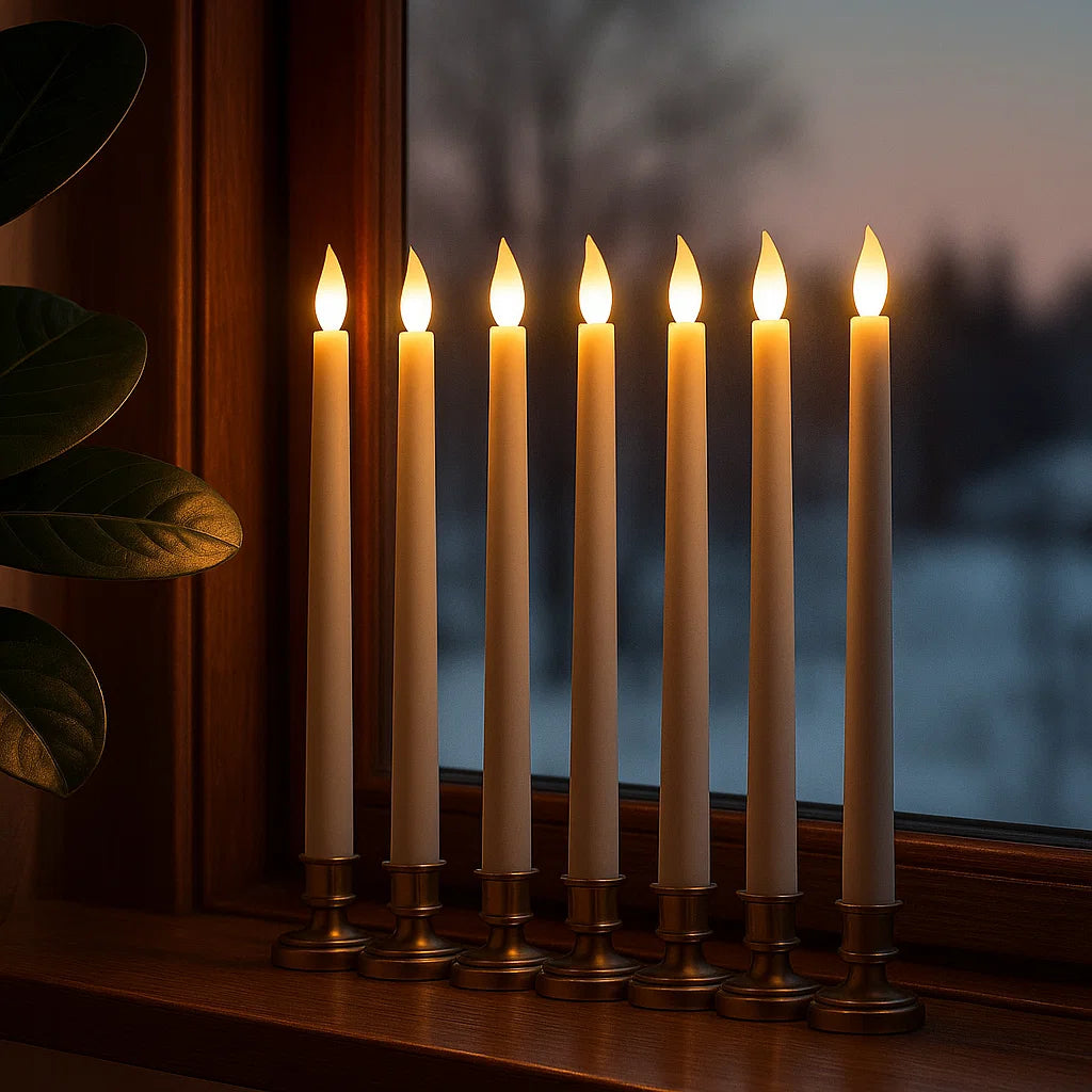 Die Flamme, die lebt - Flackerndes LED-Licht